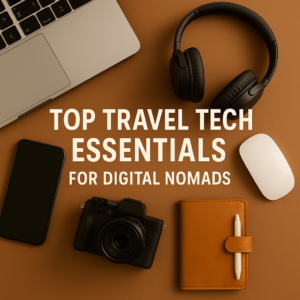 Read more about the article Top 20 Travel Tech Essentials for Digital Nomads